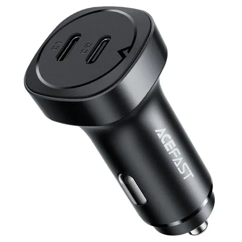 ACEFAST B2 72W Dual USB-C Metal Car Charger.