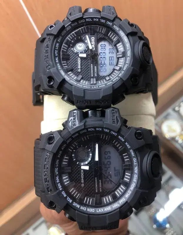 G-shock Dual Time Digital And Analog Causal Watch For Mens.