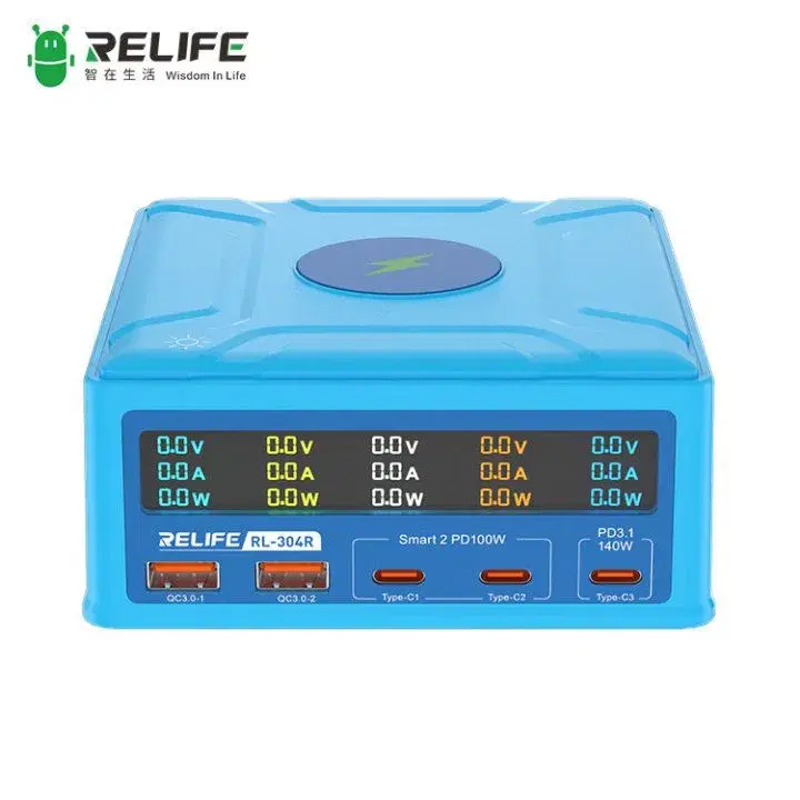 RELIFE RL-304R 260W Multi-port GaN Charger.