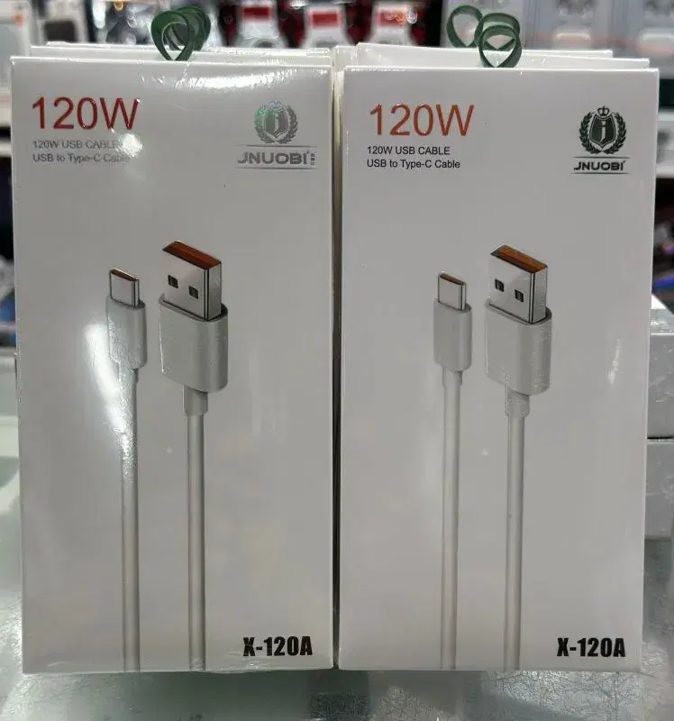 JNUOBI X-120A ,120W USB Cable USB to Type-C Cable.
