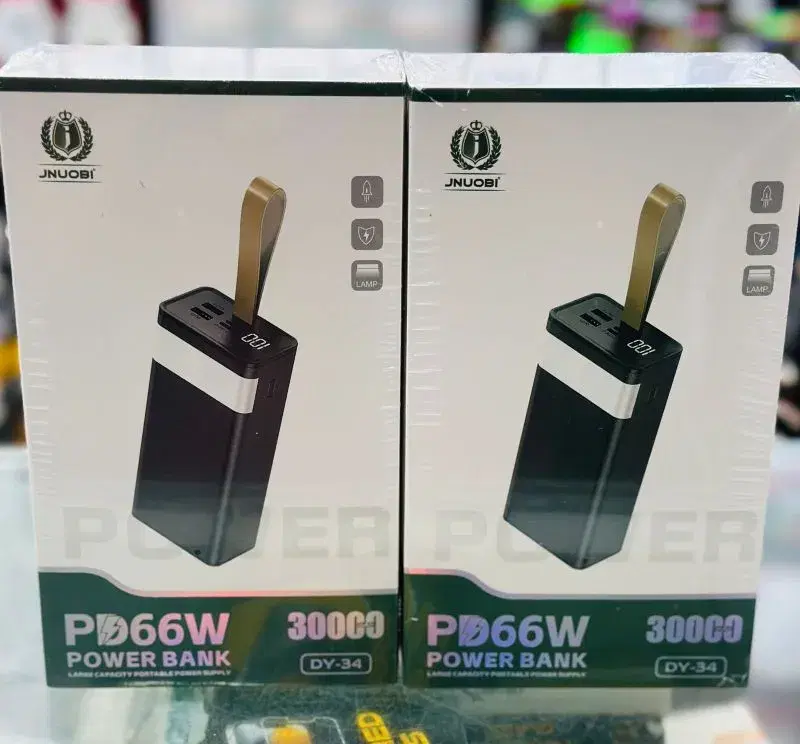 JNUOBI DY-34 PD 66W ,30000mAh Power Bank.