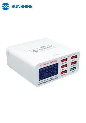 SUNSHINE SS-304Q MULTIPORT CHARGER with qucik charger port.