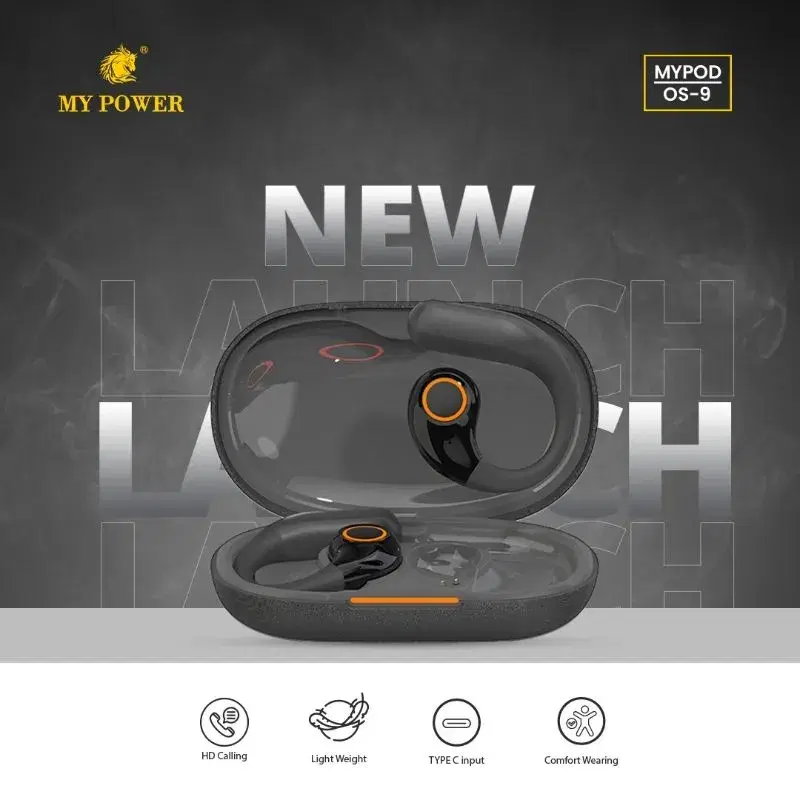 MYPOWER OS9 Open Wireless Stereo Earbuds My Power Mypod Os-9