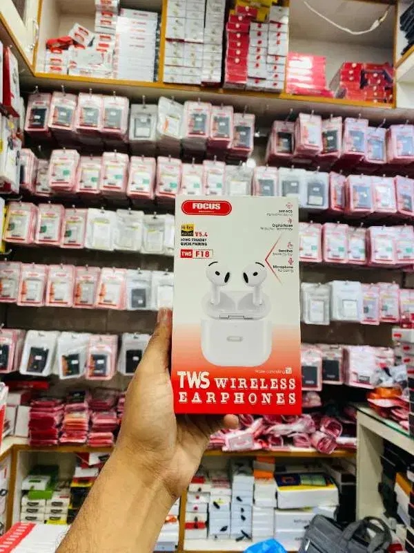 New Focus F18 TWS Wireless Earphones|| Wireless Airpod.