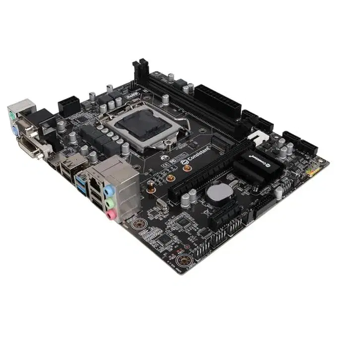 Consistent Motherboard CMB-H61 With NVME/M.2 slot|| Supports 2nd and 3rd generation i3,i5,i7 || 3 years Warranty.