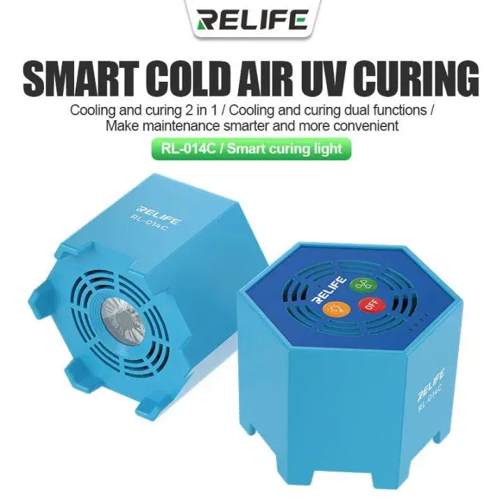 RELIFE RL-014C 2-in-1 Cooling and curing dual functions Lamp.