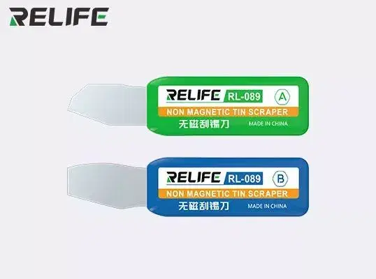 RELIFE RL-089 Multi-slope Non-magnetic Tin Scraper Set.