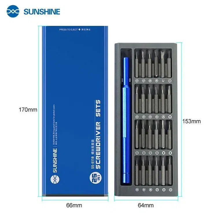 SUNSHINE SS-5118 25 IN 1 Finishing screwdriver.