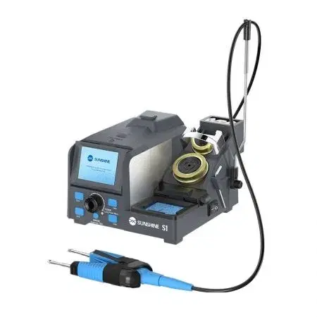 SUNSHINE S1 Intelligent Soldering Station with C120 Tweezer Handle 220V EU Plug.