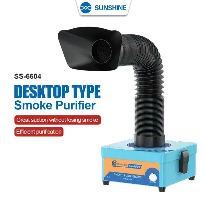 SUNSHINE SS-6604 MINI High efficiency smoke purifier||110V/220V .