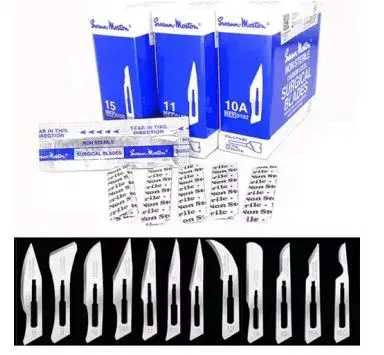 Swann Morn original 11/ 11P/12/15/ 15C/23 Sterile Surgical Blades.