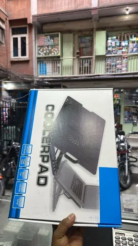 Double Laptop Coolerpad with stand.
