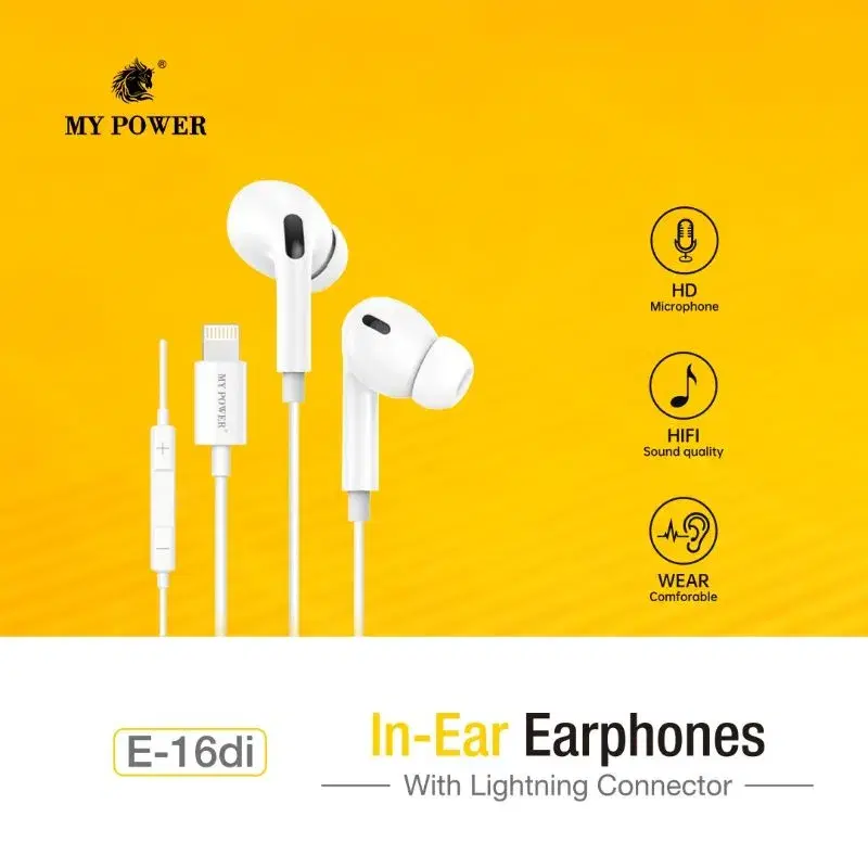 My Power iphone Earphone E16di