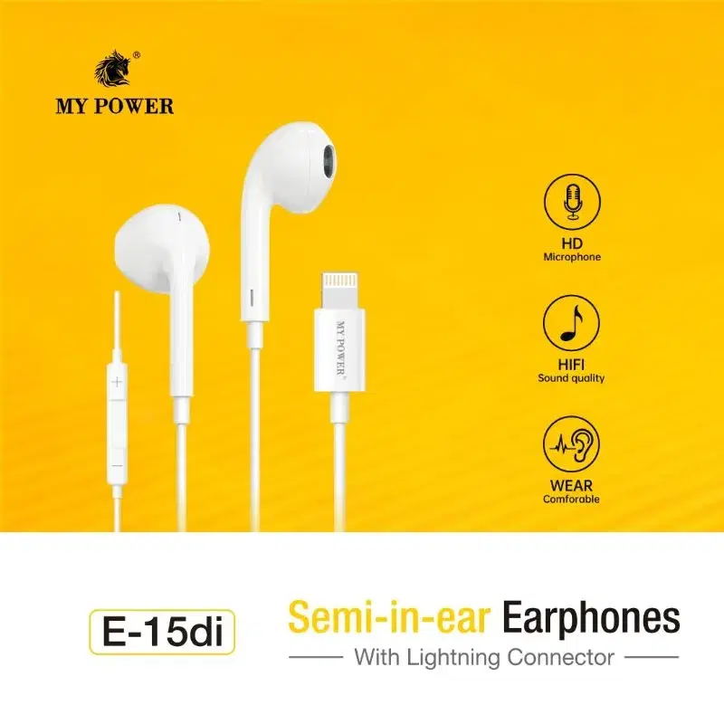 My Power iphone Earphone E15di