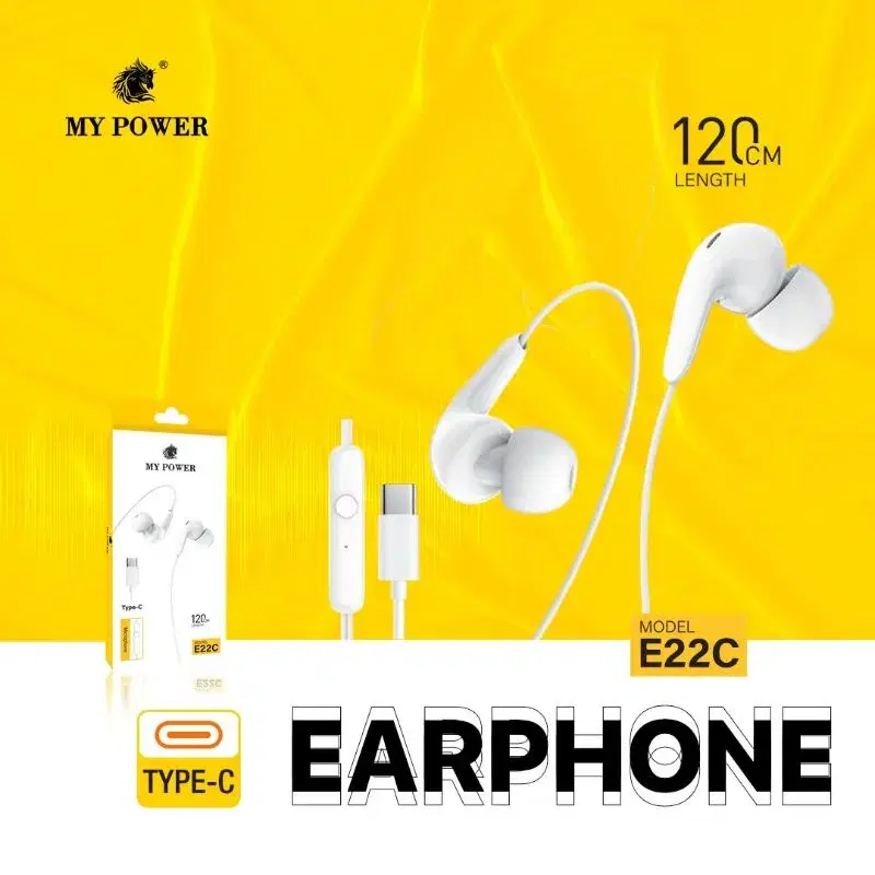 My Power Type-C Earphone E22C