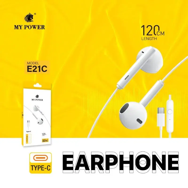 My Power Type-C Earphone E21C