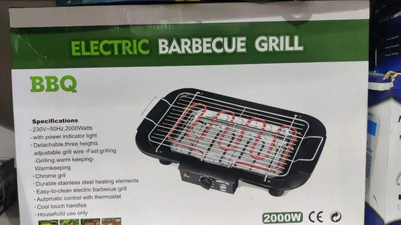 Electric Barbecue Grill-2000W.