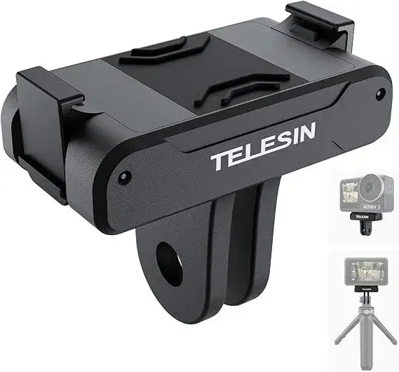 Telesin Magnetic claw mount for dji Action Camera.