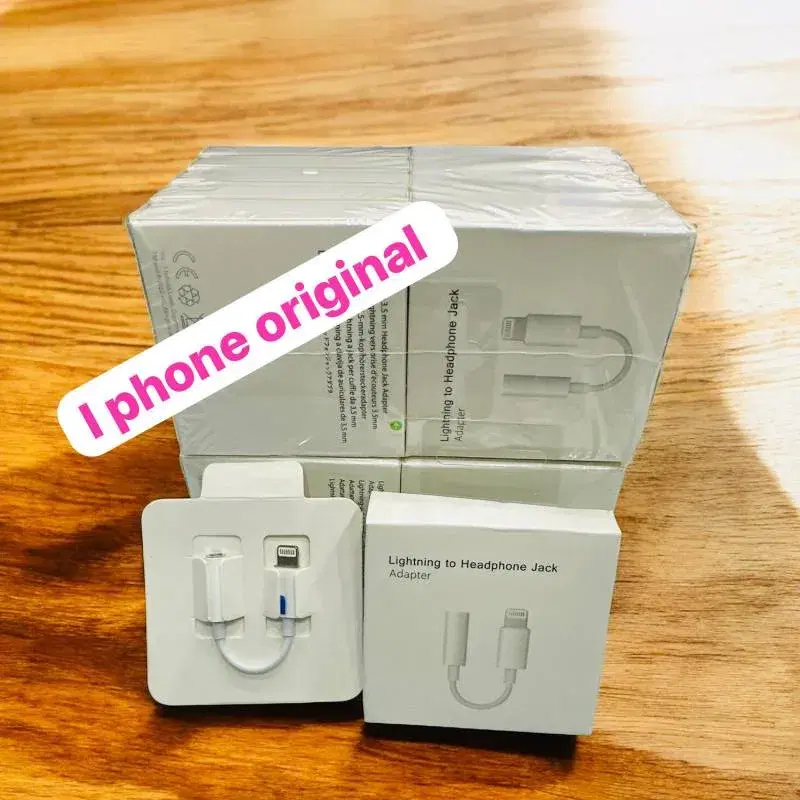 Lightning to 3.5 mm Headphone Jack Adapter.