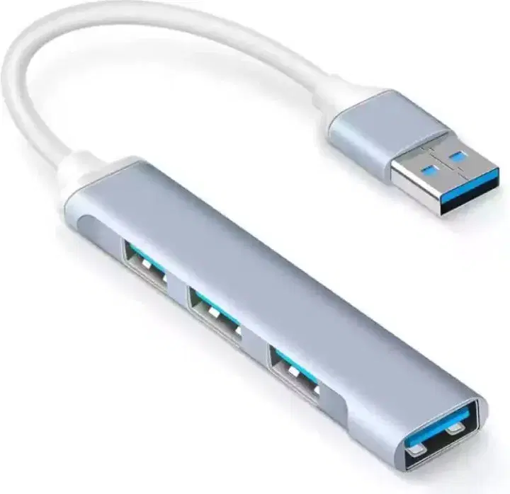 Mini USB Hub Docking Station,4 Ports USB3.0/2.0 Adapter,Slim Portable USB Hub For Laptop/Desktop/TV Etc.