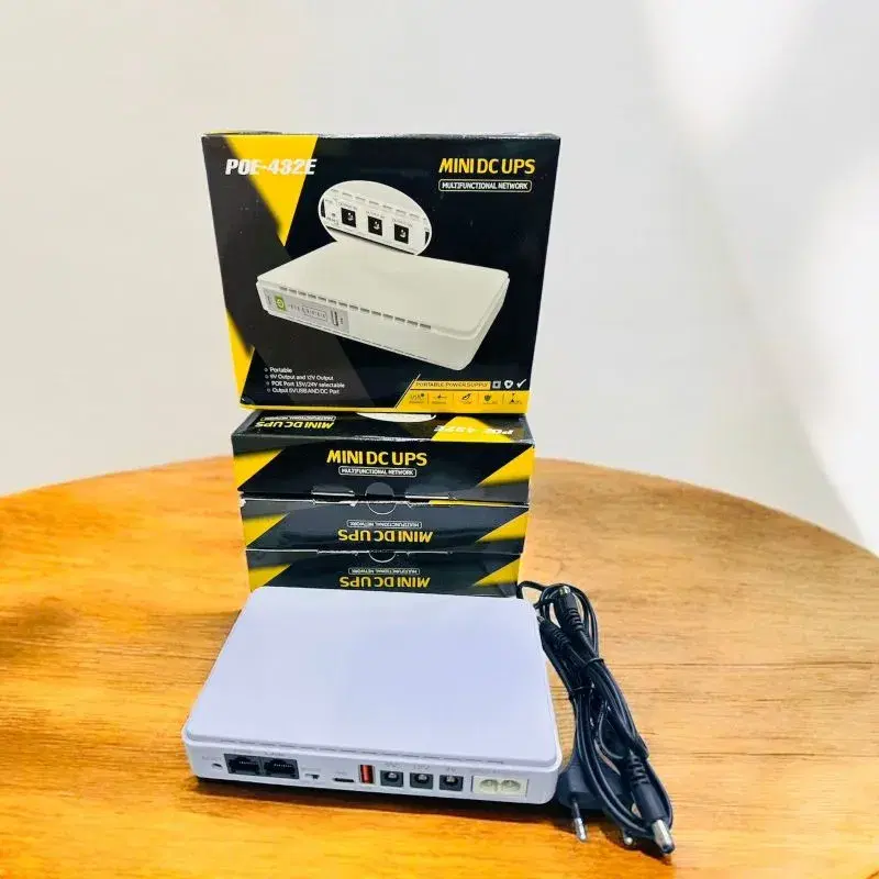 PoE-432E Mini Dc Ups || Mini DC Router UPS Power Supply.