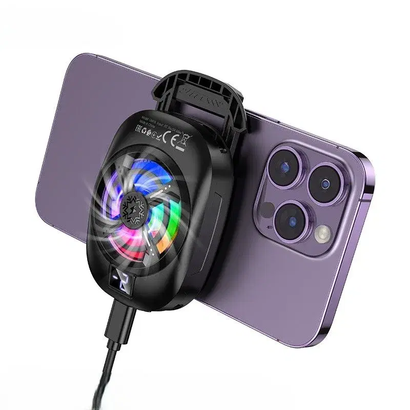 HOCO GM76 Blue Diamond Mobile Phone Cooler.