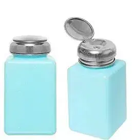 ALCOHOL PLASTIC BOTTLE With Metal Cap.