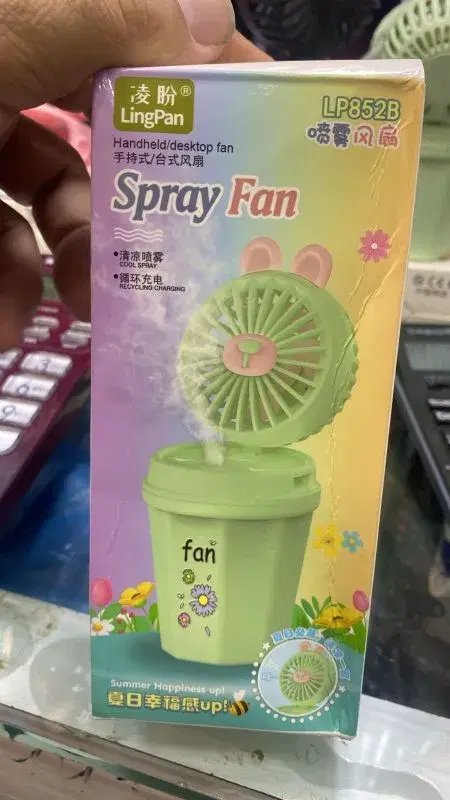 Spray fan Handhel/Desktop fan