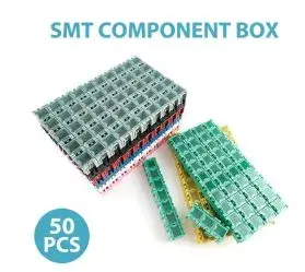 50 COMPARTMENT SMT COMPONENTS MANAGEMENT BOX- 50pcs/set.