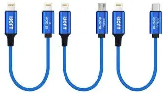 SUNSHINE ISOFT IS-003A-B-C IP-to-IP / IP to Android / IP to TYPE-C Data Transmission Cable .