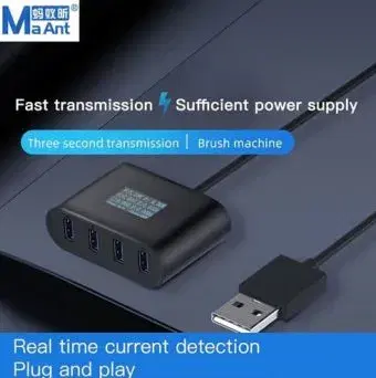 MaAnt Multi-function 4-Port USB Hub || MULTIPORT CHARGER.