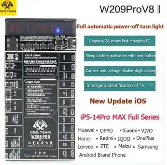 Oss Team W209 Pro Charging Activation Board.