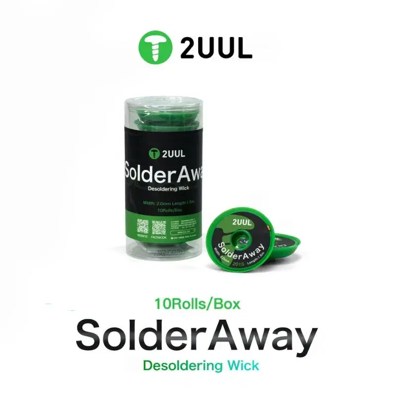 2UUL DW11 SolderAway Desoldering Wick 2015