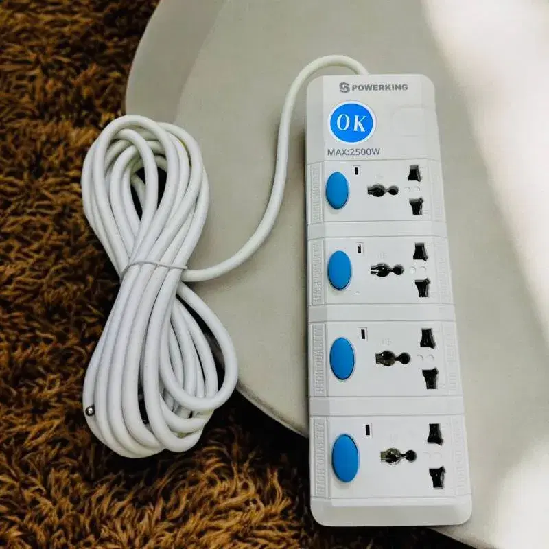 Powerking 114 OK 2500W, 4 port Multiplugs-3M.