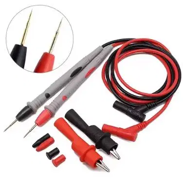 Multimeter Probe Test Line || Multimeter Test Leads 1000V/20A Voltmeter Cable Ultra Fine Needle Tester Unique Probe Test Lead Cord.