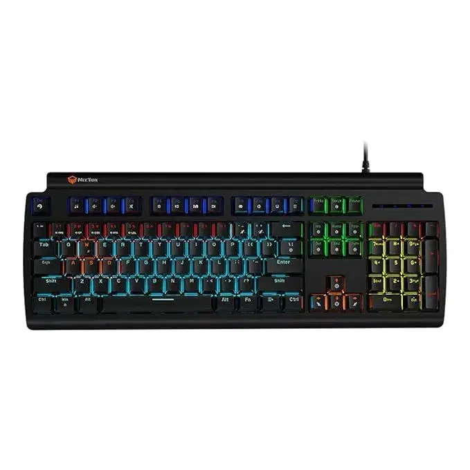 Meetion MT-MK600MX USB Wired Gaming Keyboard Black|| Works with Windows XP/Vista/7/8/10/11 MAC OS X.