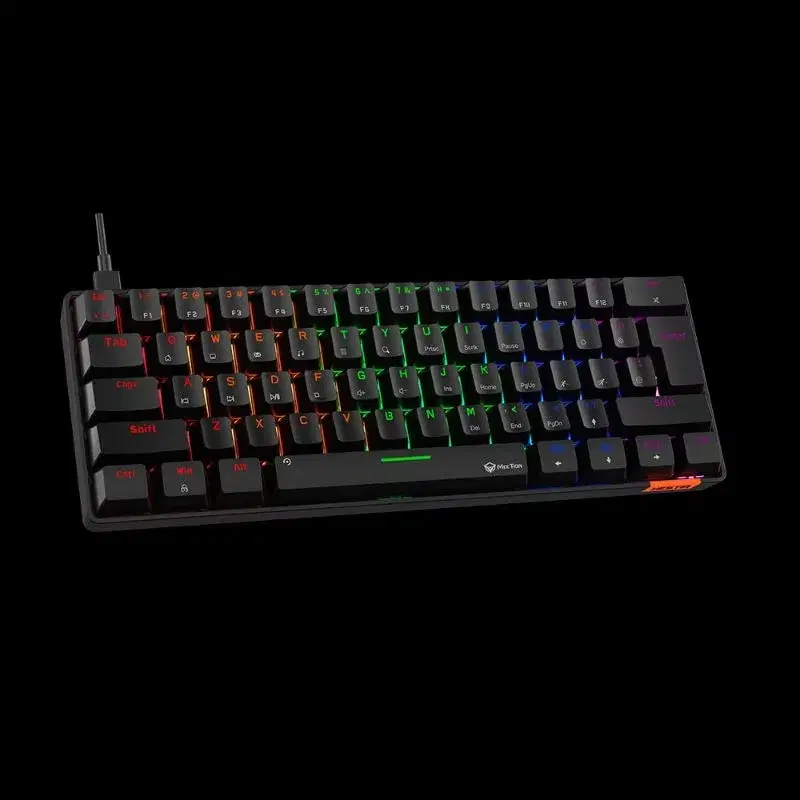 Meetion MT-MK005 USB Wired 60 percent Mechanical Gaming Keyboard.