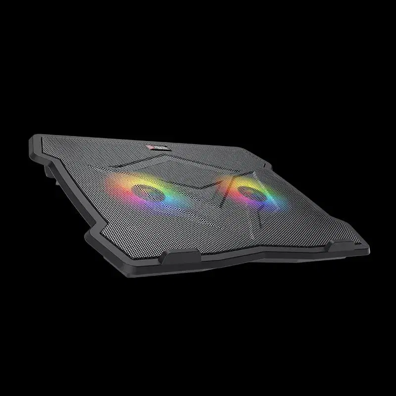 Meetion MT-P2020 USB Wired Cooling Pad|| Gaming Cooling Pad|| Dual Cooling fan.