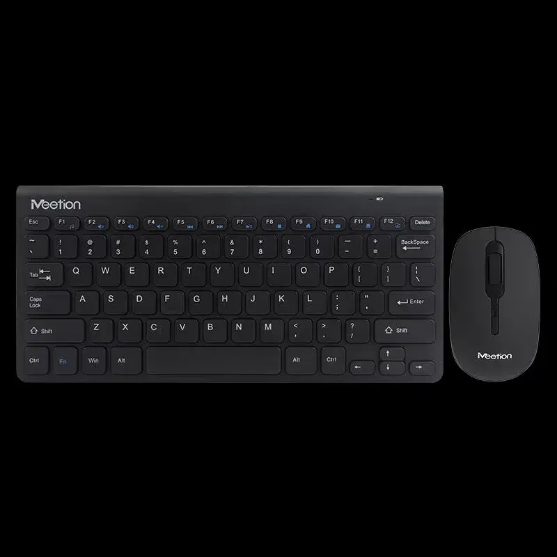 Meetion MT-Mini4000 2.4GHz Wireless Keyboard and Mouse Combo Black.