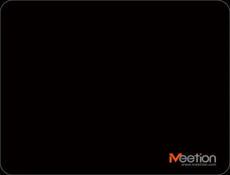 Meetion MT-PD005 Office Mouse Pad Black|| Soft Rubber Mouse Pad.