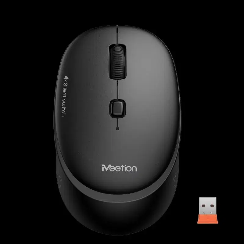 Meetion MT-R571 2.4G Wireless Mouse Black|| Wireless Office Mouse.