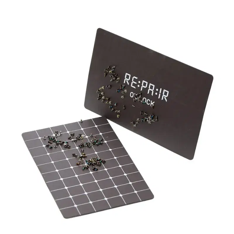 2UUL ST99 REPAIR OCLOCK Magnetic Screw Pad – 155×98mm Black Edition.