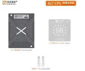 AMAOE A18/A18 PRO CPU BGA Tin Plant PLATFORM WITHOUT MAGNET BASE.