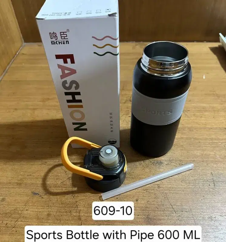 Sports Bottle With Pipe-600ml.