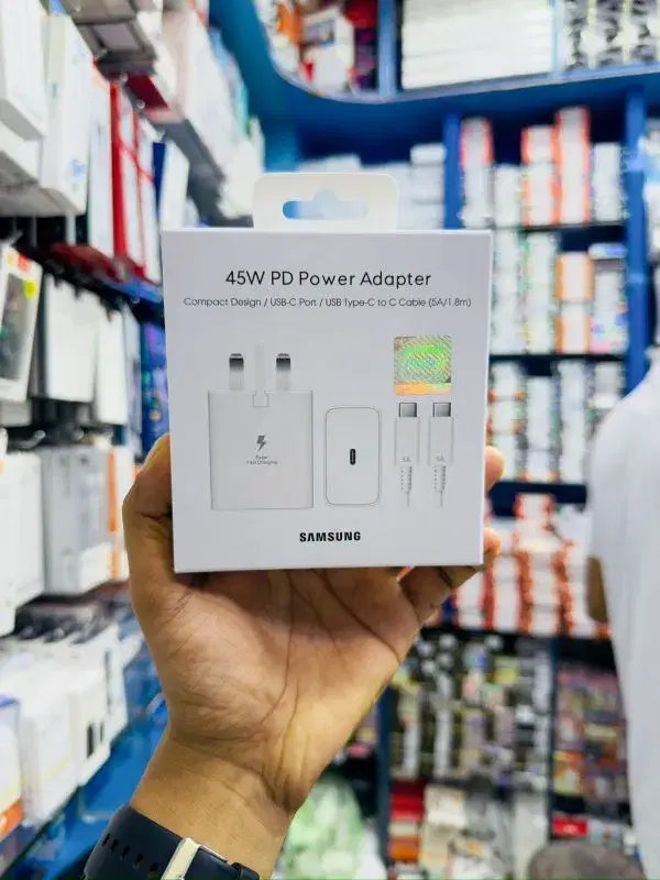 45W PD Power Adapter USB-C toType-C Cable|| 5A-1.8M.