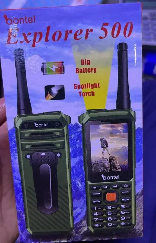Bontel Explorer 500 Big 2.4 inch Screen Keypad Mobile Phone | Dual Sim | Bright Torch | Fm Radio