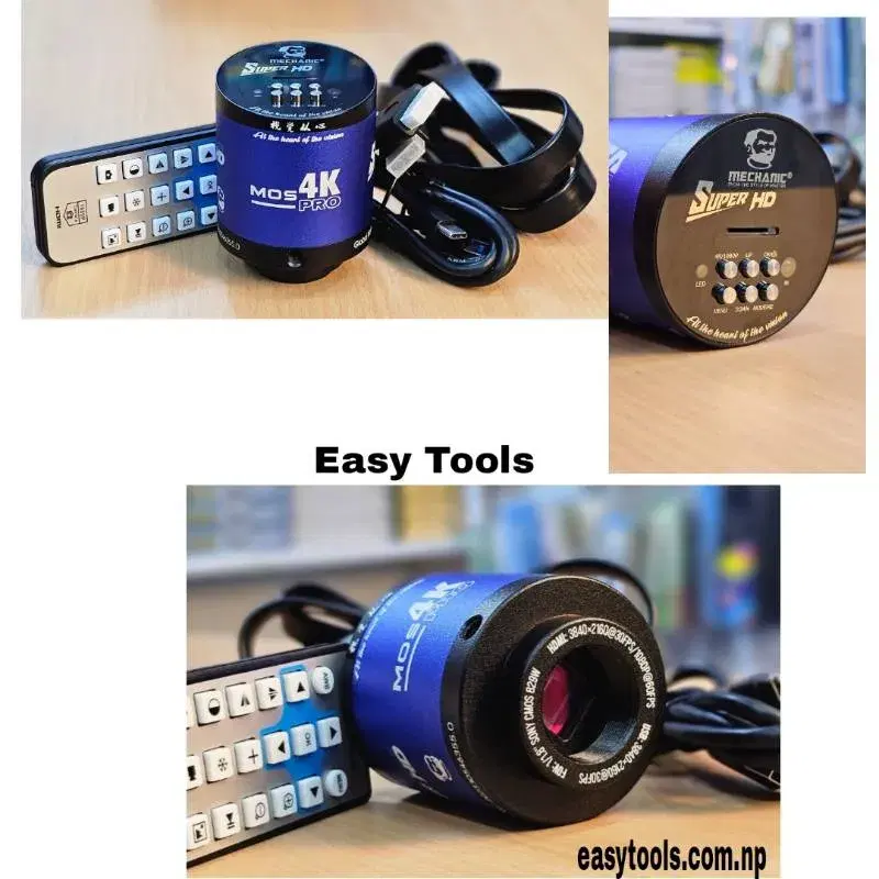 Mechanic MOS 4K pro Camera microscope Ultra HD.