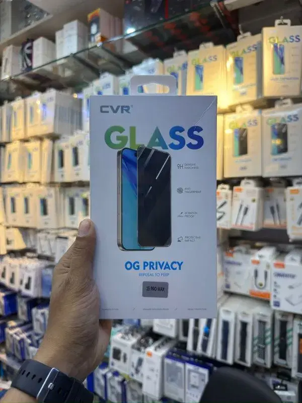 CVR OG Privacy Glass For 15 ProMAX.