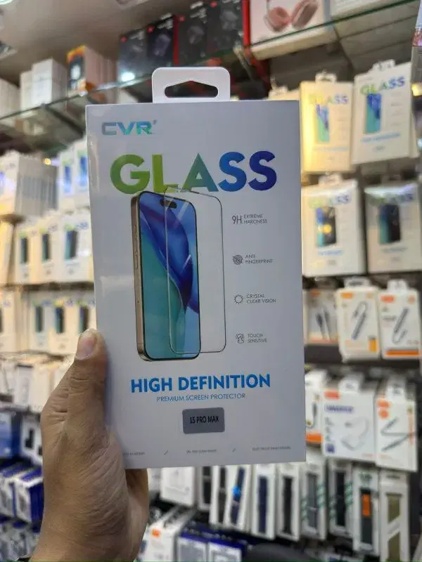 CVR High Definition Premium Screen Protector For 15 ProMax.
