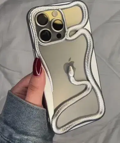 Metal Frameless Iphone Cases|| Snake Phone Cases || Available models From 11 to 16 pro Max.